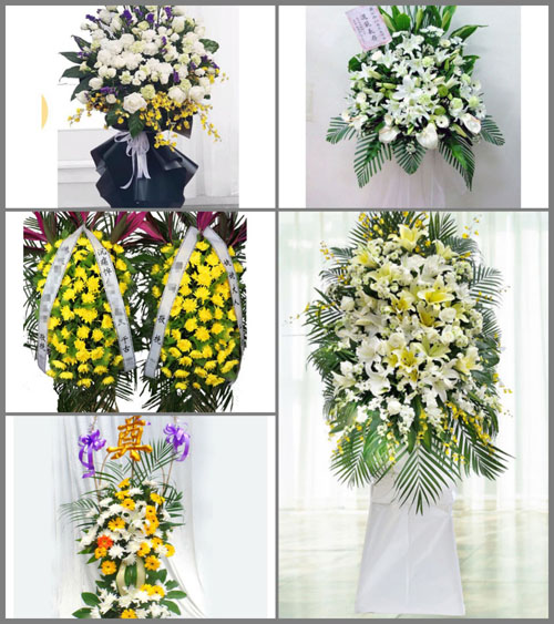 江苏苏州常熟市虞山镇花溪社区白事花篮预定